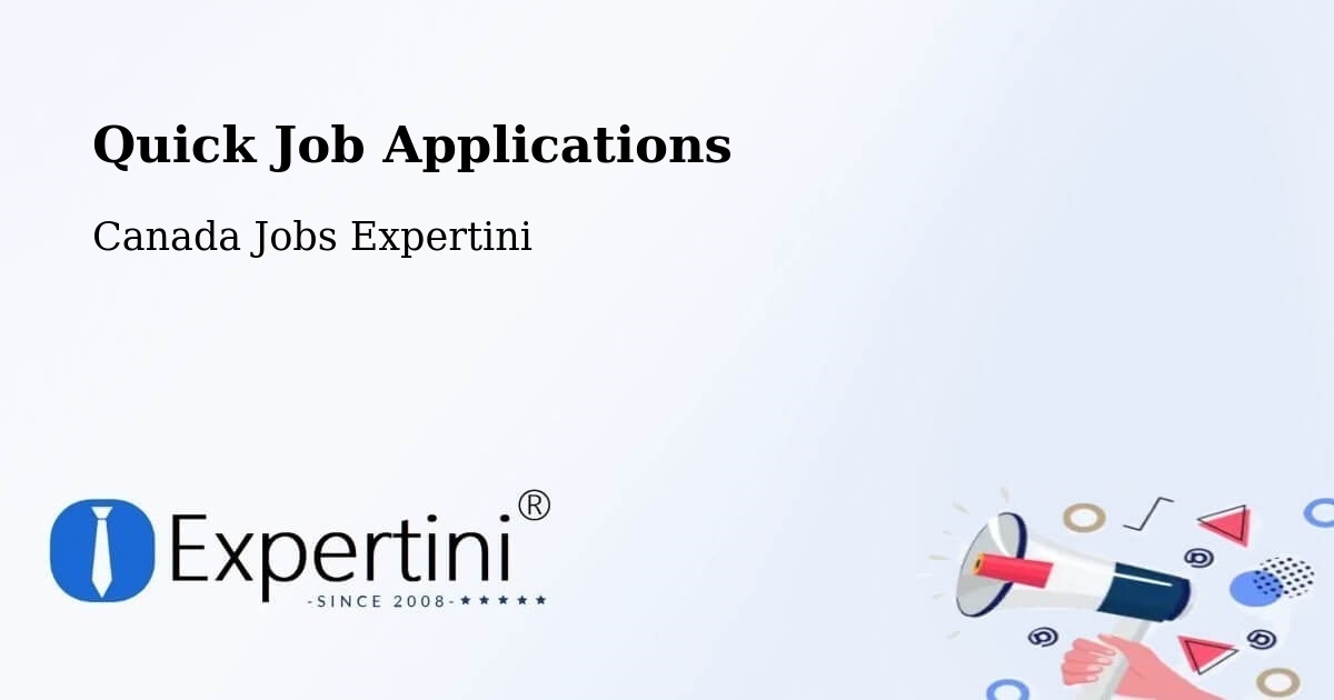 Quick Apply Feature – Saint Félicien - Canada Jobs Expertini
